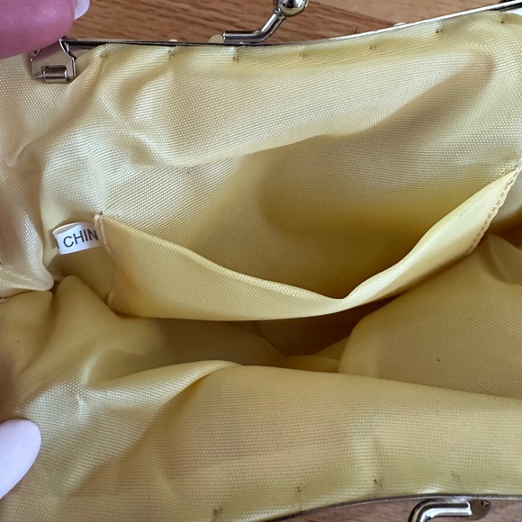 Gold Beaded Evening Bag with Chain Strap - Picture 6 of 13